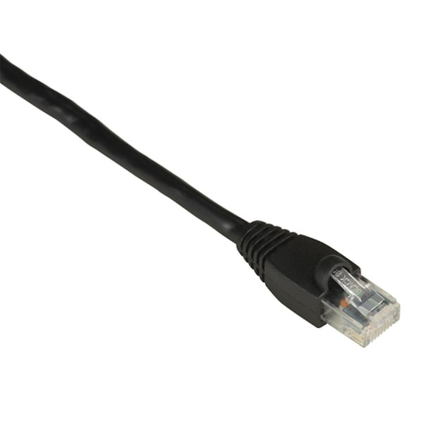 Cable de conexión Cat6 GigaTrue de Serverusa, 550 MHz, con botas sin enganches - Negro, 10 pies - SE825450
