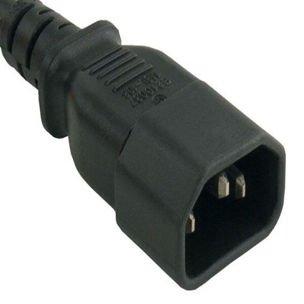 Cable de corriente pesado Sanoxy de 10 pies 14 AWG 15A 250V de IEC320 C14 a IEC320 C19