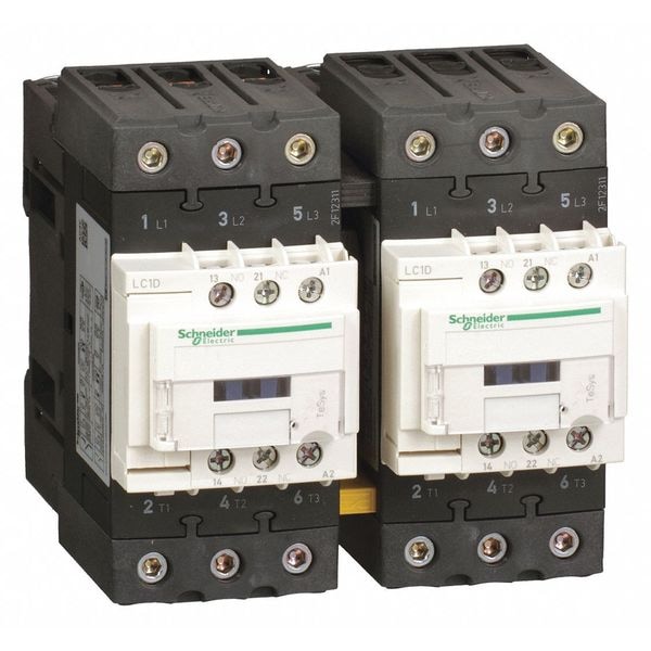 Contactor magnético IEC de Schneider Electric, 3 polos, 120 V CA, 65 A - LC2D65AG7