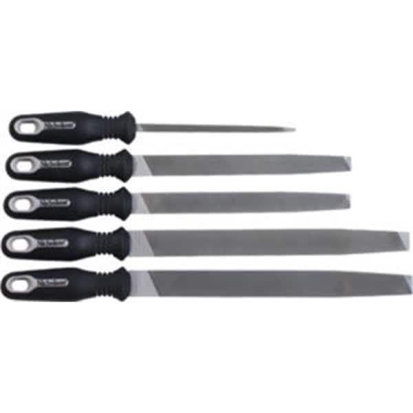 Cooper Tools File Set 5Pc, Ergo Handle Pou, 22040HN - NIC22040HN