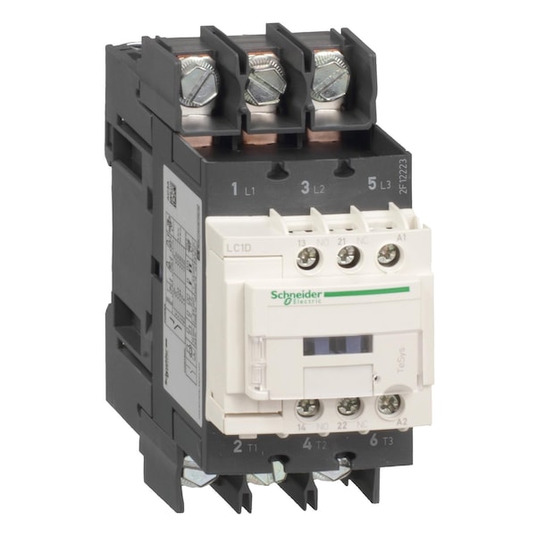 Contactador Magnético IEC de Schneider Electric, 3 Polos, 24 V AC, 40 A - LC1D40A6B7