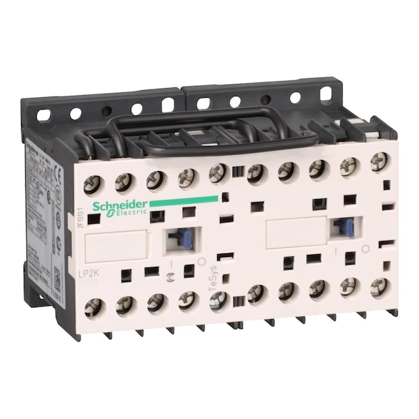 Contactor magnético IEC Schneider Electric, 3 polos, 24 V DC, 6 A - LP2K0601BD3.