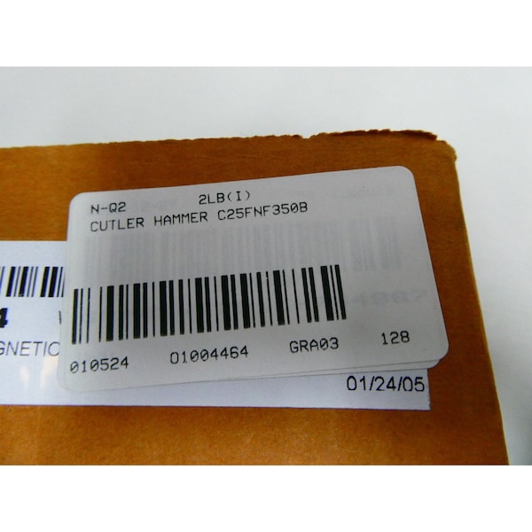 Contactador de propósito definido Eaton Cutler-Hammer 208/240V-Ac 50A Amp Otro Contactador - C25FNF350B
