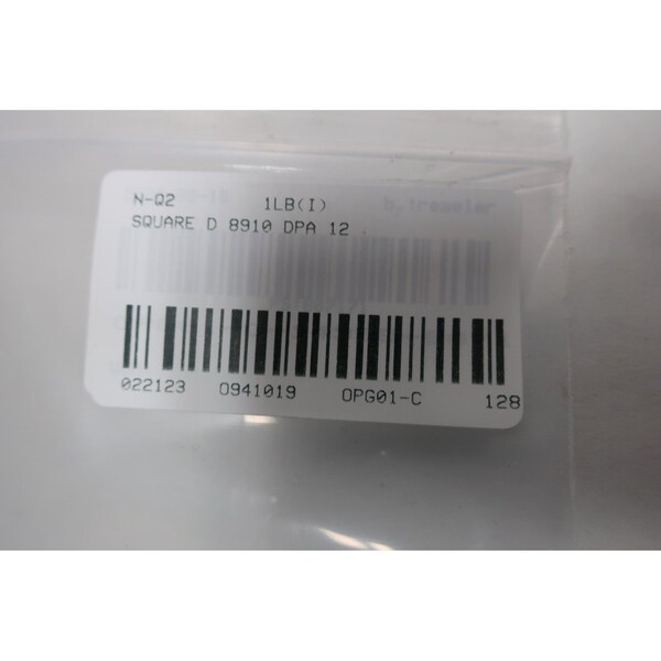 Contactador de CA Square D 208-240V-Ac, 20A, 2Hp - 8910DPA12