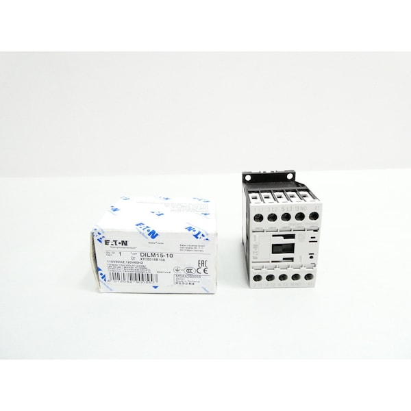 Eaton 120V-AC 20A AMP 10HP AC CONTACTOR - DILM15-10 XTCE015B10A