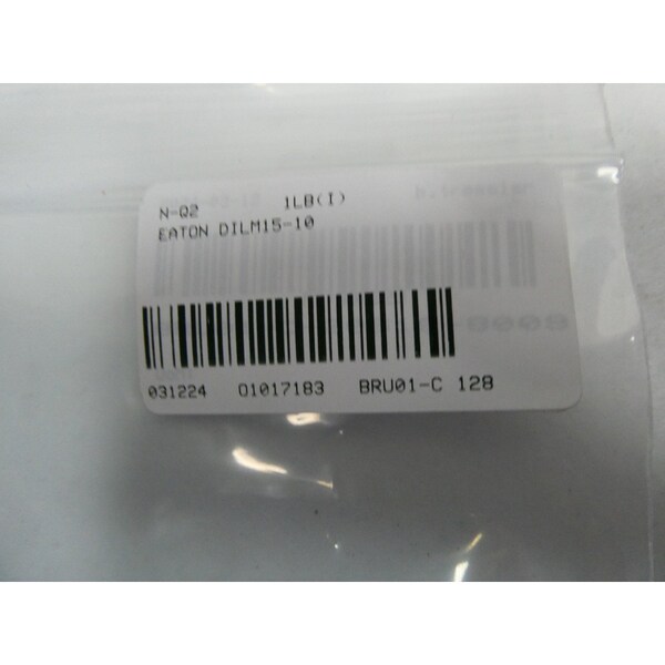 Eaton 120V-AC 20A AMP 10HP AC CONTACTOR - DILM15-10 XTCE015B10A