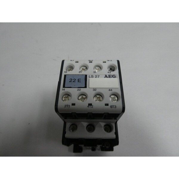 Aeg 120V-AC 40A AMP 15HP CONTACTOR DE CA - LS27 572-22