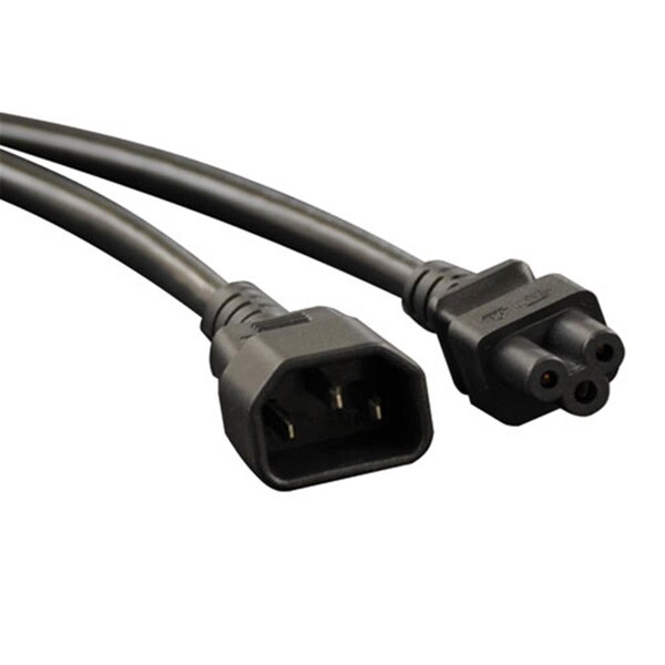 Cable de corriente Doomsday de 6 pies 18 AWG - C14 a C5 - DO689129
