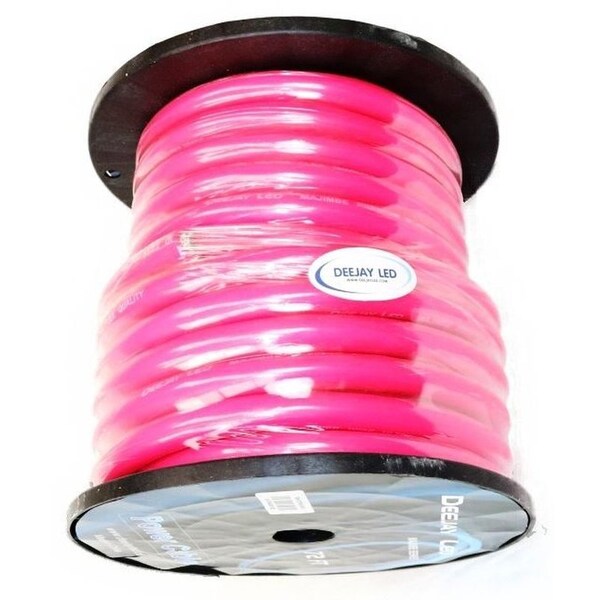 Cable de Alimentación Deejay Led 0 GAUGE 72 FT 70% Aluminio/30% Cobre para Amplificadores de Audio Vehicular ROSA - TBH072PINKMIX