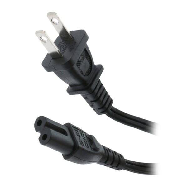 Cable de corriente alterna no polarizada Xtreme de 10 pies, color negro - XAC21002BLK