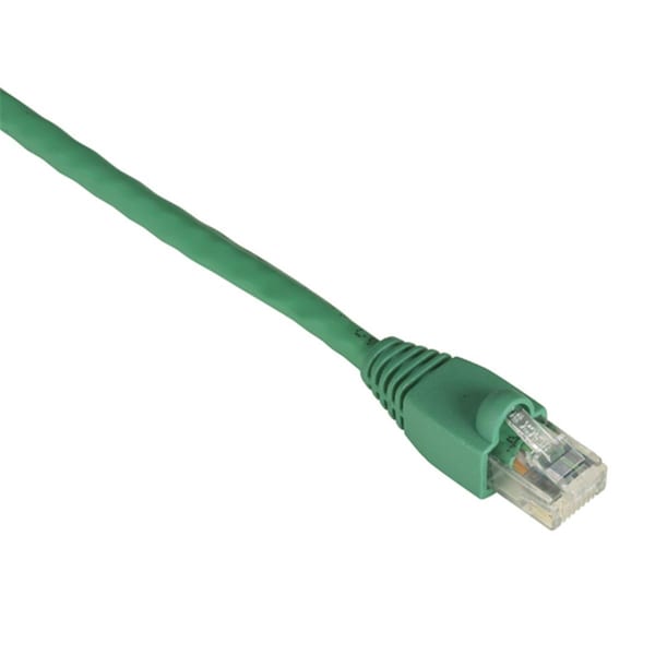 Cable de conexión CAT6 GigaTrue de Serverusa, 550 MHz - Verde, 25 pies