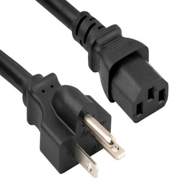 Cable de corriente Sanoxy de 3 pies 14 AWG 15A 250V NEMA 6-20P a IEC 320 C13