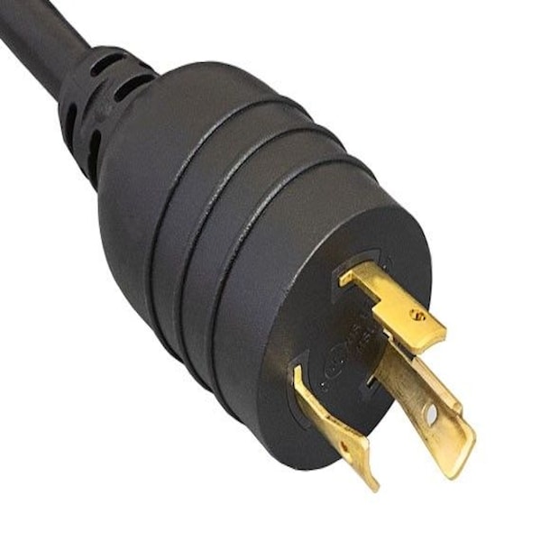Cable de corriente pesado Sanoxy de 15 pies 12 AWG 20A 125V NEMA L5-20P a IEC 320 C19, negro