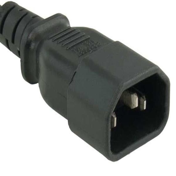 Sanoxy 6ft 18 AWG Monitor Power Adapter Cord NEMA 5-15R to IEC320 C14 - SNX-CBL-LDR-PW105-1206