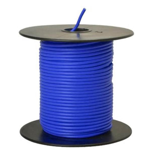 Cable primario de calibre 18 de 100 pies - Azul