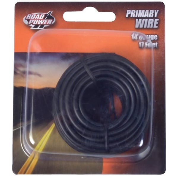 Cable Primario Southwire, 14 AWG, Cobre, Negro, Funda de PVC, Trenzado - 55667133/14-1-11