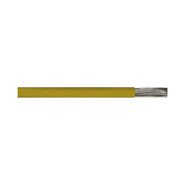 Cable de Plomo de Alto Voltaje y Temperatura, 22AWG, Amarillo, 10 pies