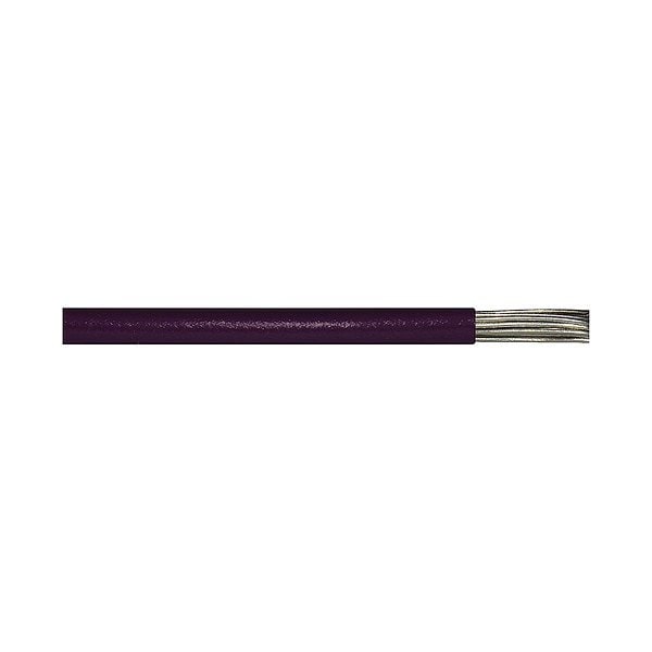 Cable de Plomo de Alta Temperatura/Voltaje Zoro Select, 22AWG, Púrpura, 50 pies - WXP-1180-22/19-7-50