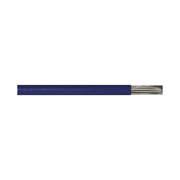 Cable de Plomo de Alta Temperatura/Voltaje Zoro Select, 16AWG, Azul, 10ft - WXP-1180-16/19-6-10