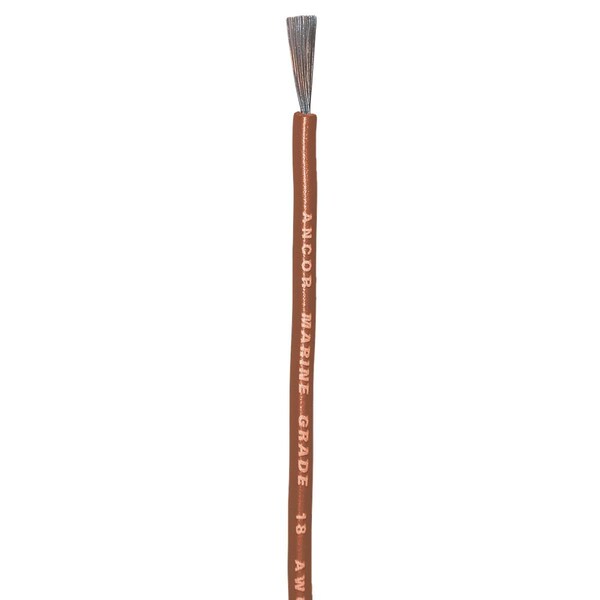Cable de Cobre Estañado Primario Marrón de 100 pies 16 AWG 1 mm AFI 102210