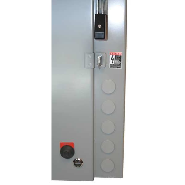 Arrancador Magnético No Inversor NEMA de Eaton, Calificación NEMA 12, 120V AC, 3 Polos, 1NC/1NO - ECN0558AAA-R63/G