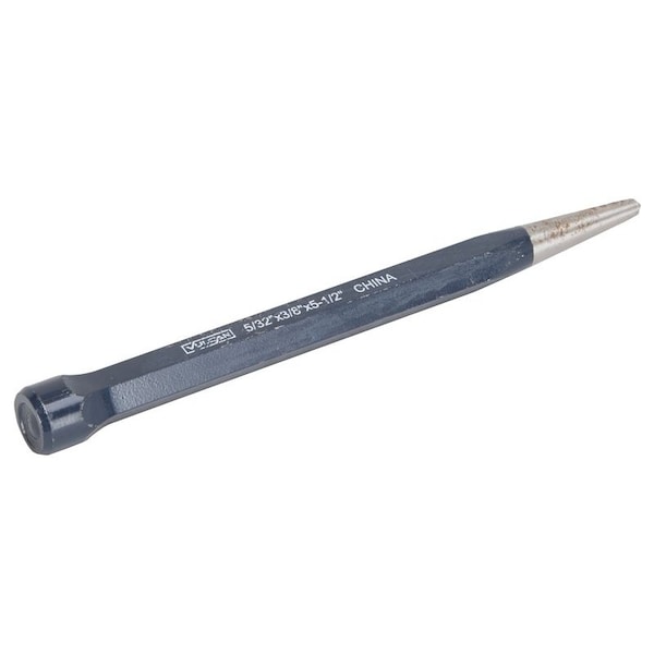 Vulcan Center Punch, 3/8 in Dia Shank, Hex Shank - JL-CSL016