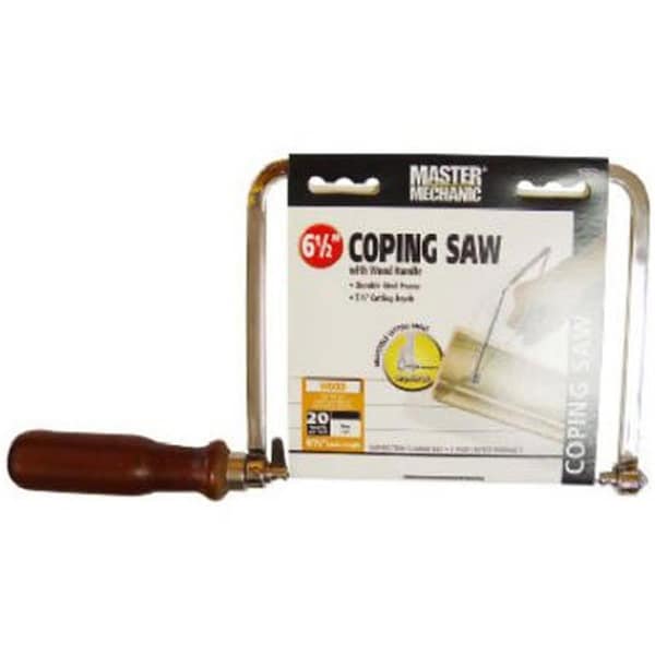 Hangzhou Great Star Industrial Master Mechanic, Wood Grip Coping Saw - 602575