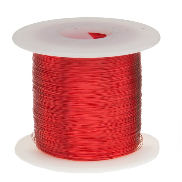 Alambre Magnético Remington Industries, MW 80-C, 28 AWG, Rojo - 28SNS2.5
