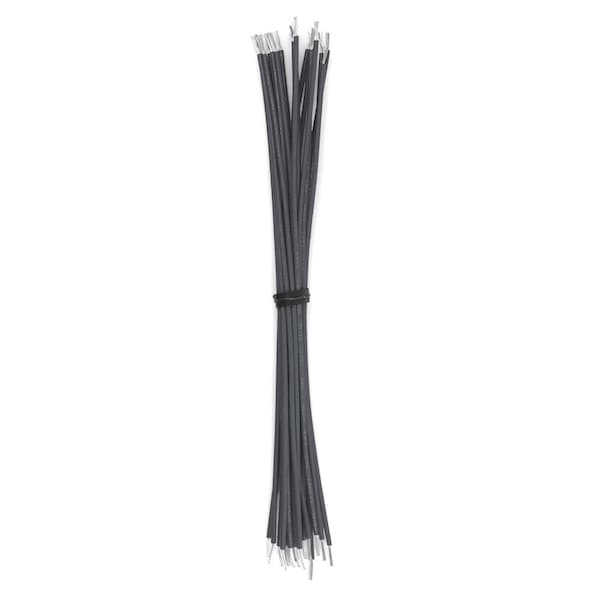Cable de Conexión, 14 AWG, Sólido, Gris, 3 pulgadas, Paquete de 500 - CS14UL1007SLDGRA-3-500