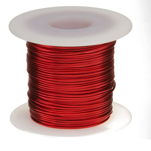 Alambre Magnético Remington Industries, MW 80-C, calibre 19 AWG, Rojo - 19HNSP