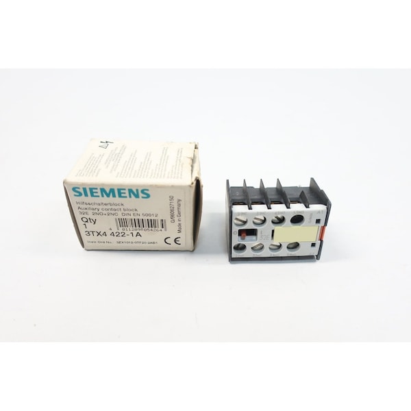 Contacto auxiliar para contactor, piezas y accesorios - 3TX4 422-1A
