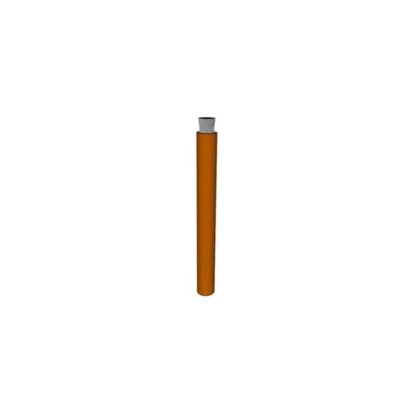 Cable de plomo UL 1028 de calibre 8, 133 hebras, 105ºC, 600V, cobre estañado, PVC, marrón, se vende por pie - 1028/08T133-6ASC