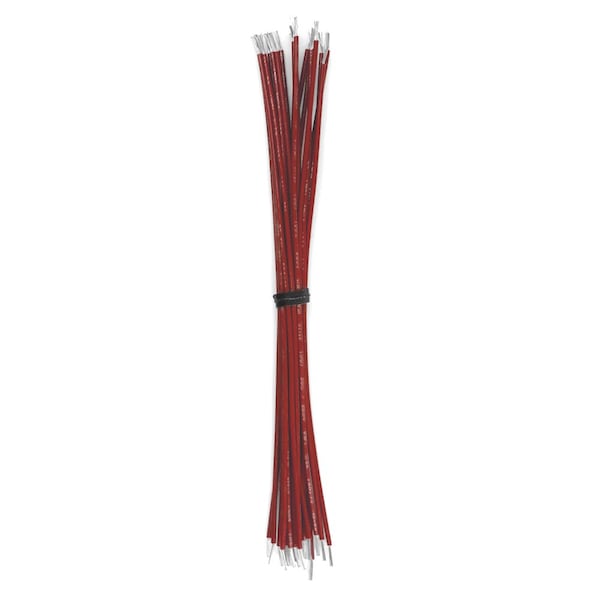 Cable de Plomo Remington Industries, 22 AWG, Rojo, 6 pulgadas