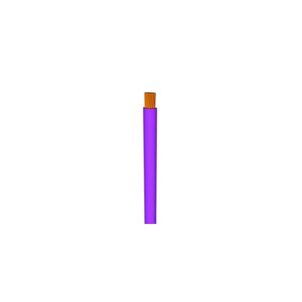 Cable de plomo UL 1015 de calibre 14 AWG, 41 hilos, 105C, 600V, PVC, morado, vendido por pie - 1433N4B-0707AR405