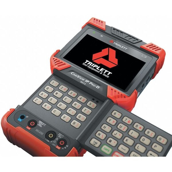 Triplett Camera Tester, 7-1/2" H, TFT Color Display - CamView IP Pro-D