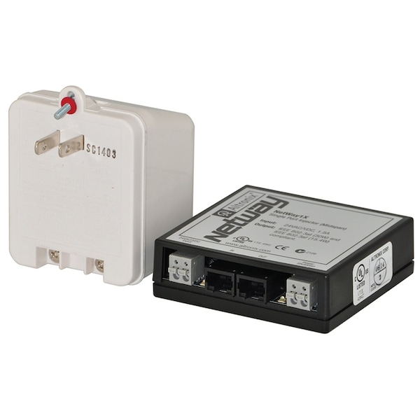 Altronix PoE Injector, Black, w/Plug-In Transformer - NETWAY1XP