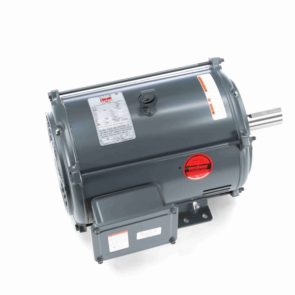Motor de secadora de grano de 7.50 Hp Leeson, 1 Fase, 1800 Rpm, 230 V, Marco 215Tz, TEFC - 141392.00.
