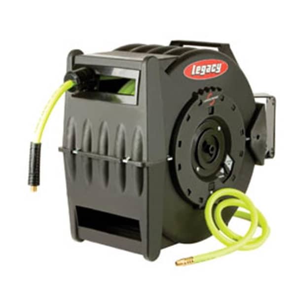 Legacy Brand Products Legacy L8305FZ Levelwind Retractable Hose Reel 3/8 in. x 50 ft. Flexzilla - MTL8305FZ