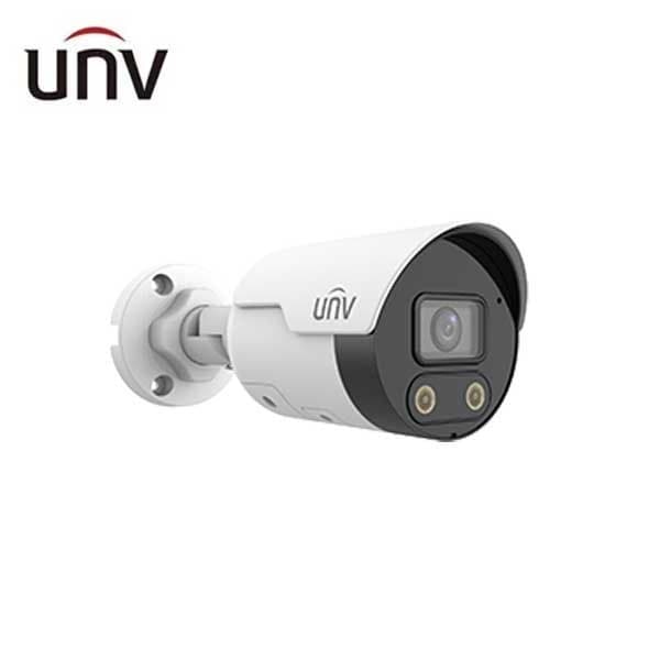 Uniview UNV 8MP LightHunter Mini Bullet(Light&Sound Alarm, Premier Protection, Standard, Wide Dynamic, 2.8mm, PoE - UNV-2128SB-ADF28KMC-I0