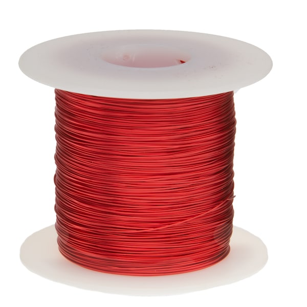 Alambre Magnético Remington Industries, MW 80-C, 24 AWG, Rojo - 24HNSP
