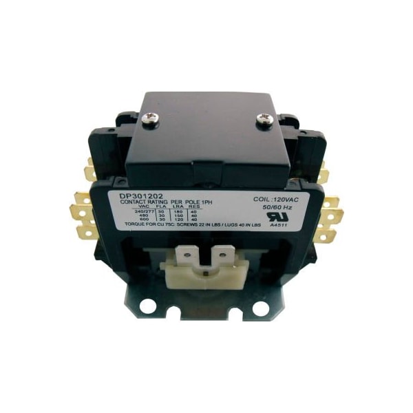 Componentes de unidad sellada Co Contactor 30 amperios 120V 2 polos - DP301202