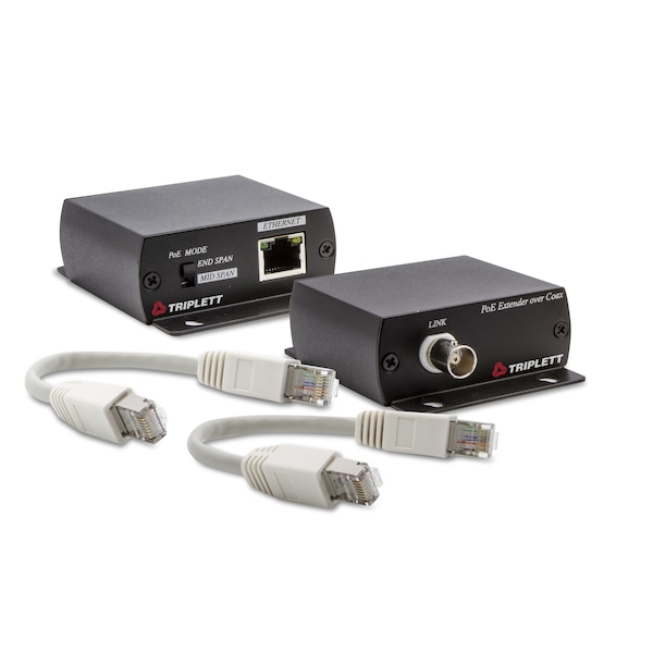Triplett POC-300M PoE Over Coax Extenders - POC-300M