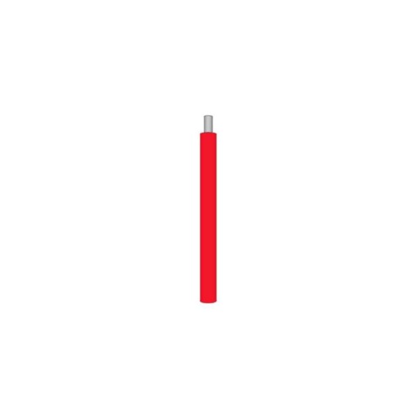 Cable de plomo UL 1581 de calibre 10 AWG, 105 hilos, 105C, 300V, cobre estañado, PVC, rojo oscuro, vendido por pie - F101370818