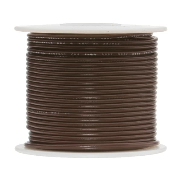 Alambre para conexión Remington Industries, CSA TR-64 (UL 1007, 1569), calibre 22 AWG - 22UL1007STRBRO250