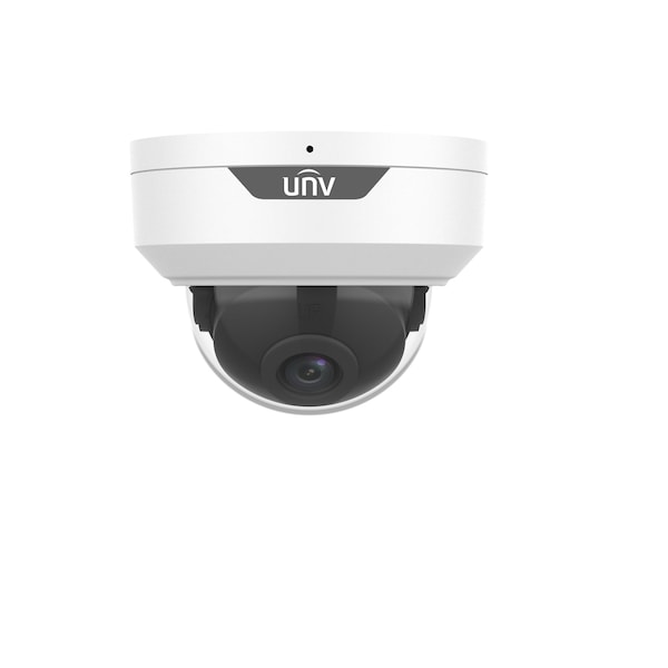 Uniview 8MP Three Axis Dome Network Camera 4.0mm Fixed, 30m IR, PoE, H.265, WDR - IPC328SR3-ADF40KM-G