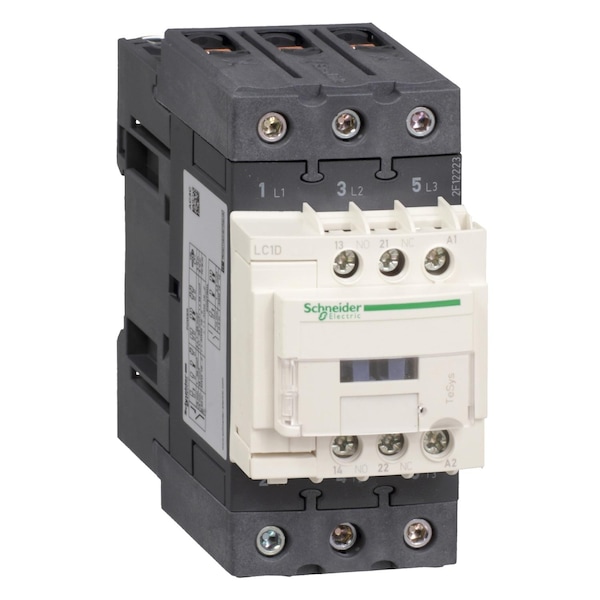 Contactor magnético IEC de Schneider Electric, 3 polos, 12 V DC, 65 A - LC1D65AJD.