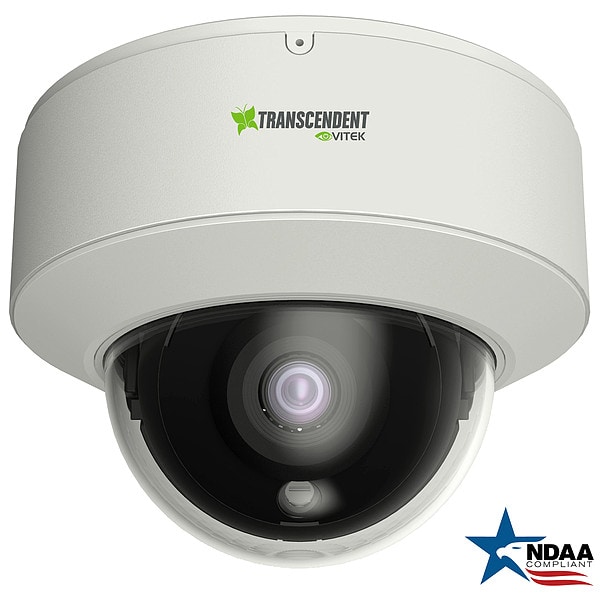 Vitek IP Dome Camera, Fixed Lens, 8MP - VTD-TND8RFEA-2