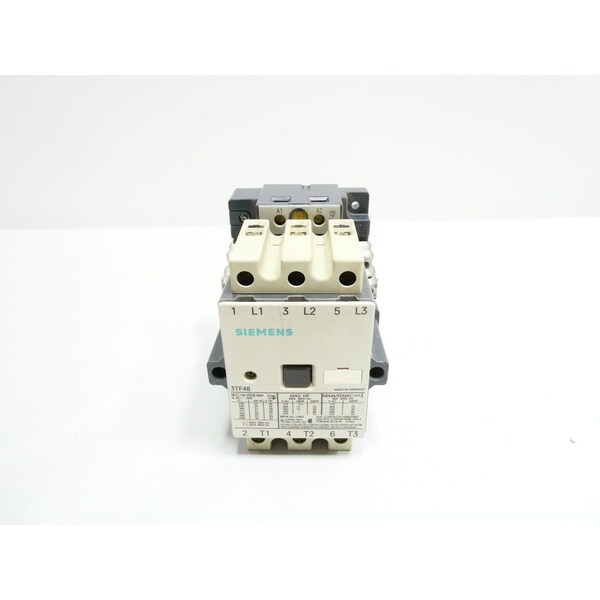 Siemens 120V-AC 100A AMP 60HP TAMAÑO 3 CONTACTOR DE CA - 3TF48