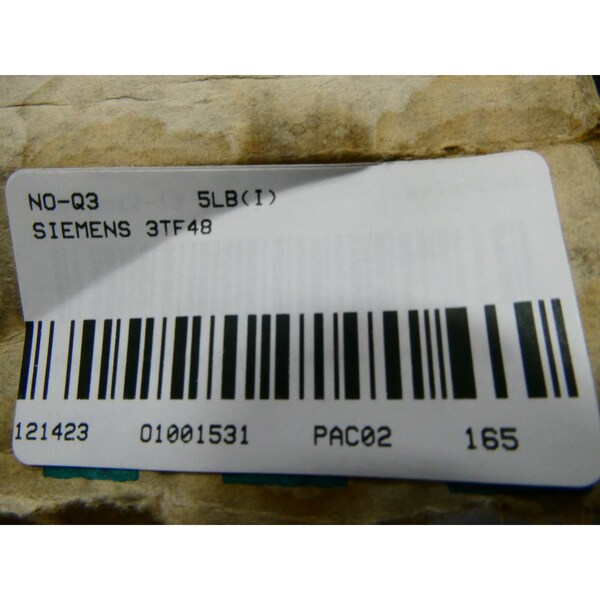 Siemens 120V-AC 100A AMP 60HP TAMAÑO 3 CONTACTOR DE CA - 3TF48