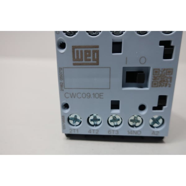 Weg 120V-AC 20A AMP 5HP AC CONTACTOR - CWC09-10-30V18
Contactor de CA Weg de 120V-AC 20A AMP 5HP - CWC09-10-30V18